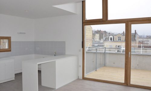Photographie de l'intérieur d'un logement d'Alcéane