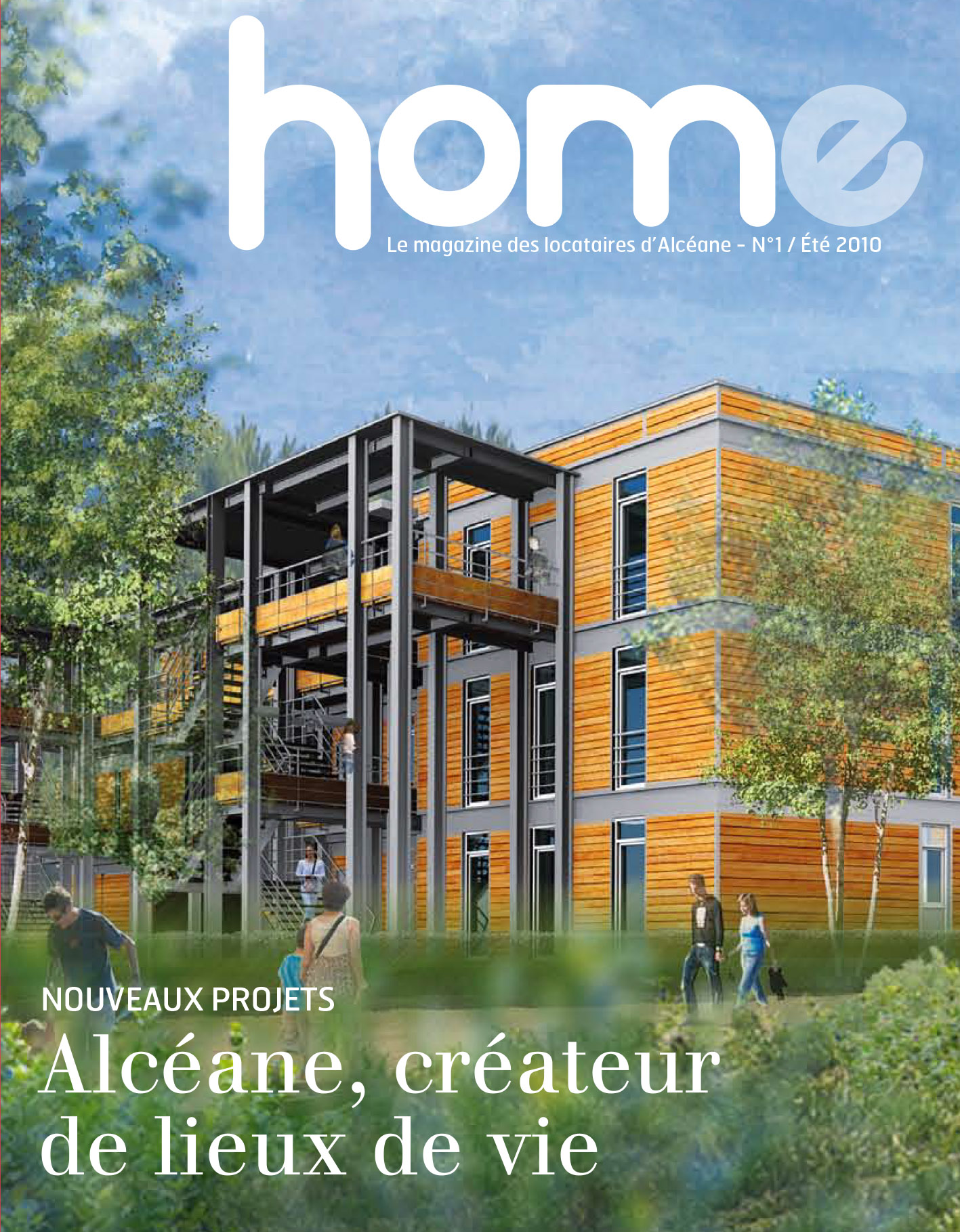 Page de couverture du magazine Home 1