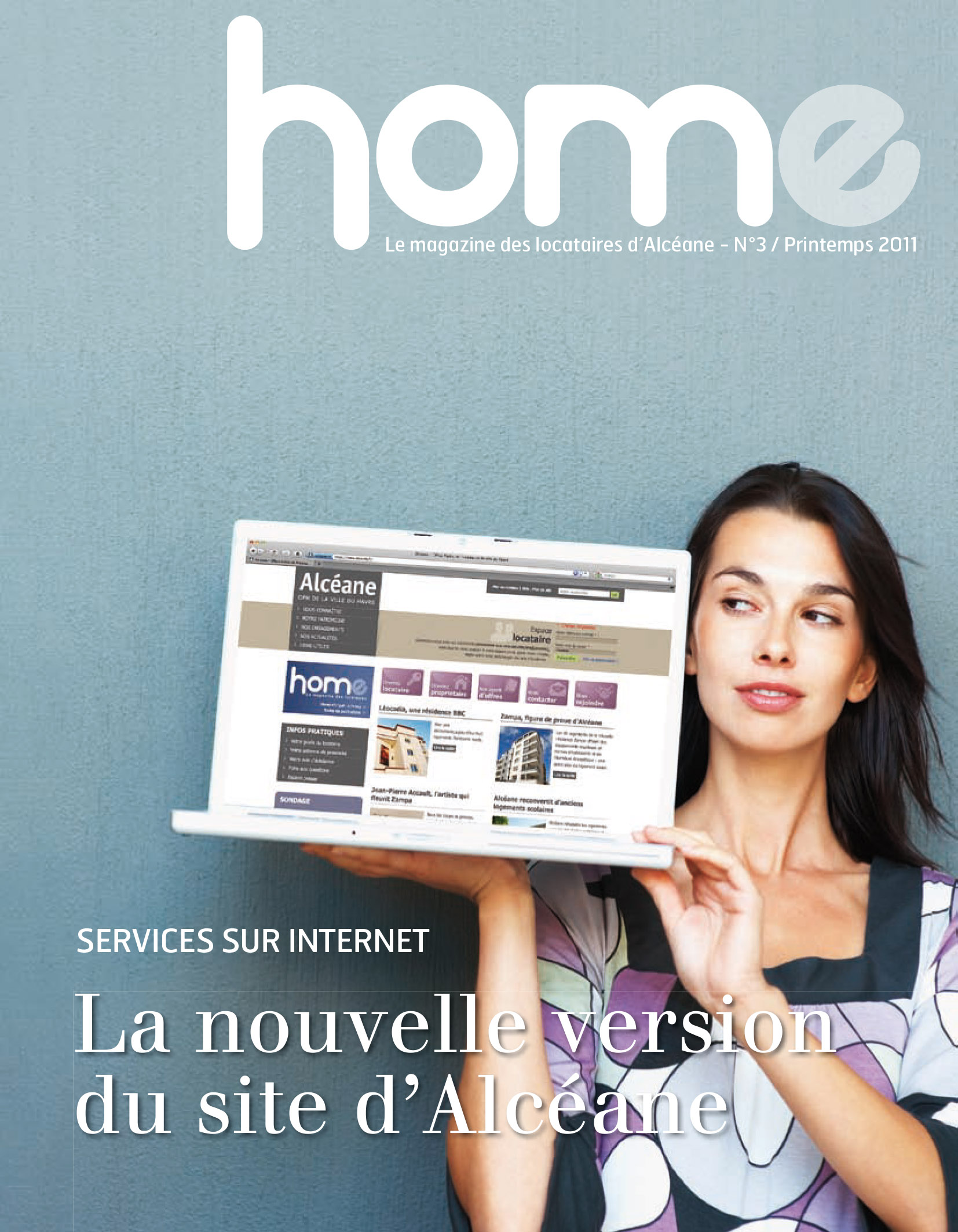 Page de couverture du magazine Home 3