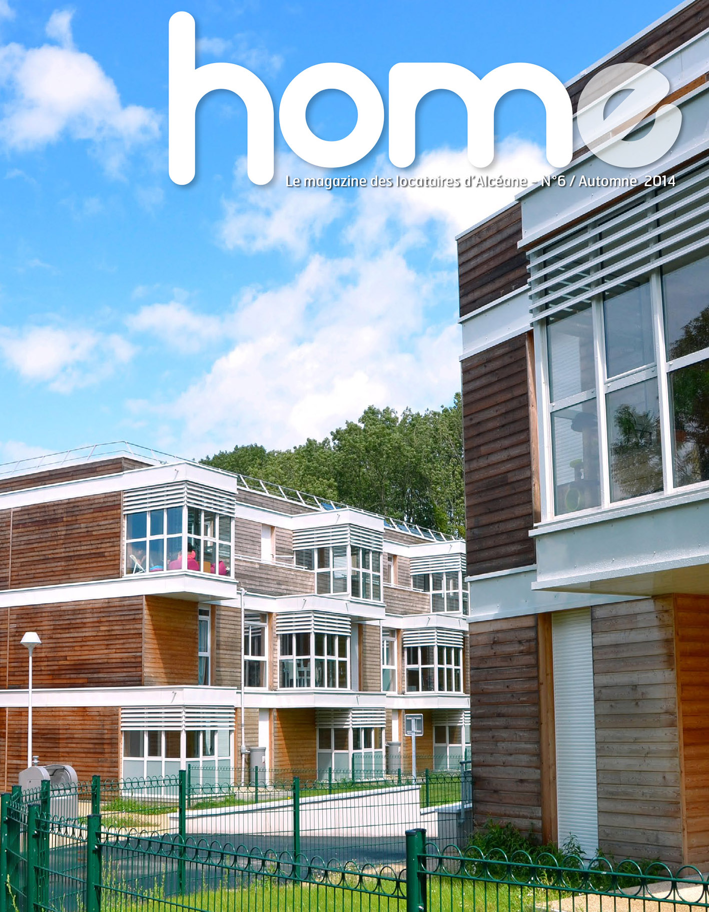 Page de couverture du magazine Home 6