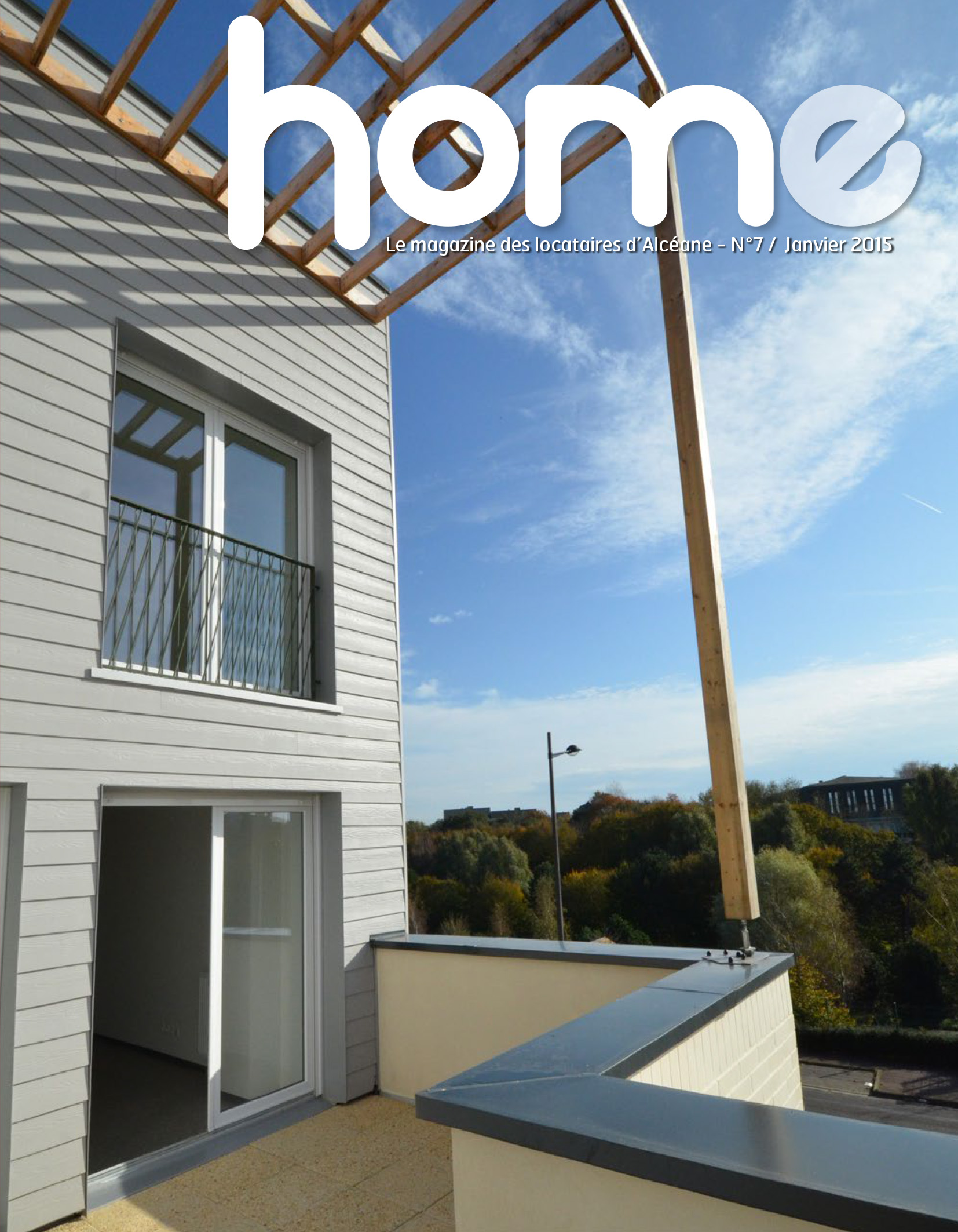 Page de couverture du magazine Home 7