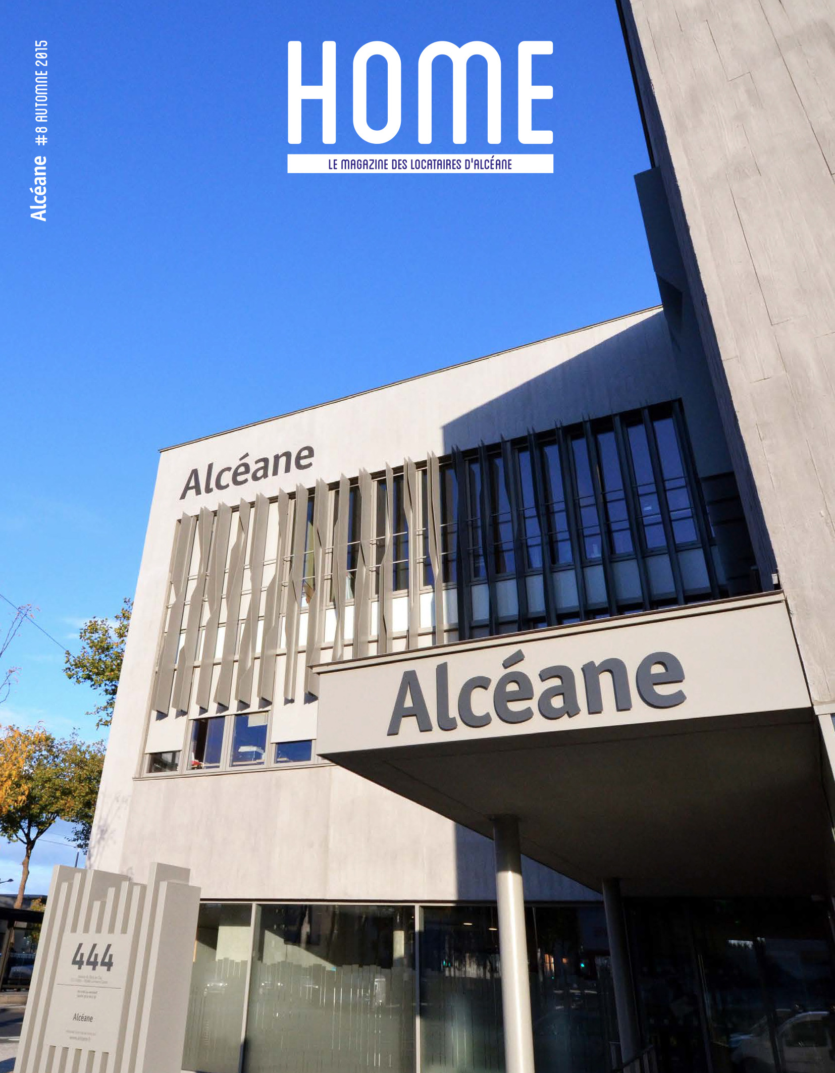 Page de couverture du magazine Home 8