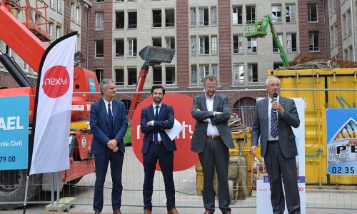 Lancement des travaux de l'ancienne caserne des pompiers au Havre